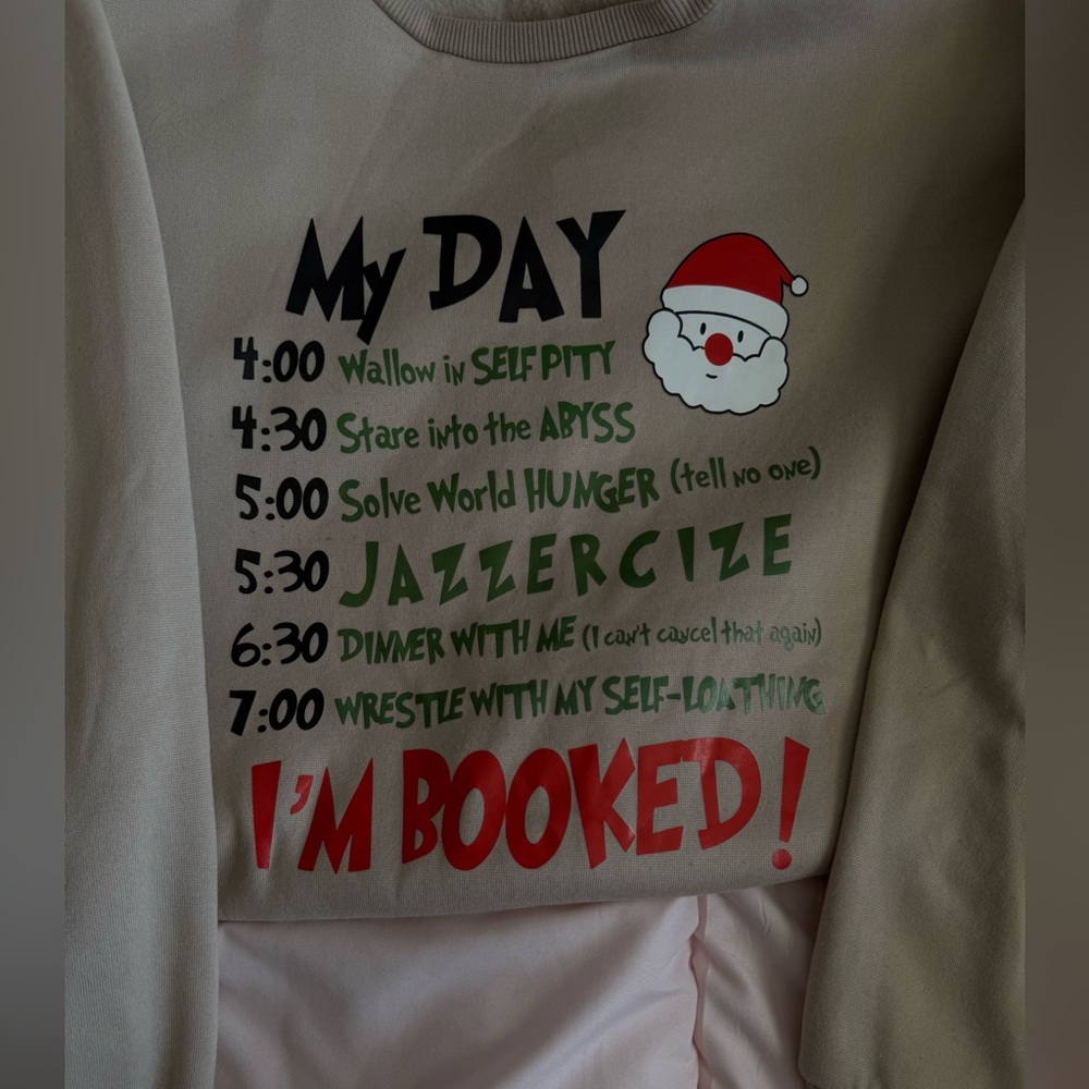 Festive Santa Holiday Sweatshirt
